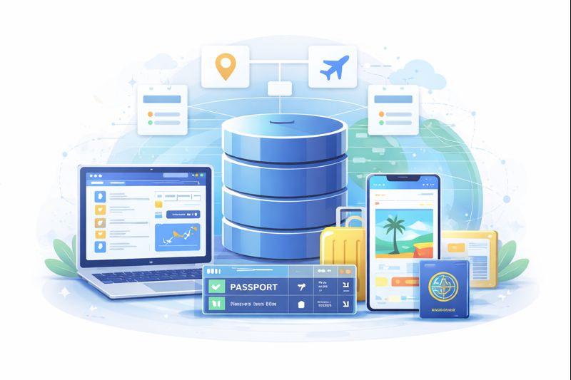 Conception d'une base de données — agence de voyage
